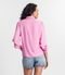 Camisa Feminina Manga Longa Punho Lastex Select Rosa - Marca Select