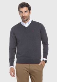 Sweater Melange Smart Casual  L/S Gris Ferouch