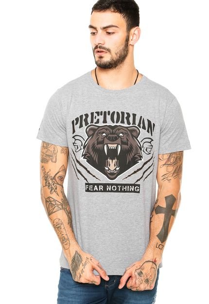 Camiseta Pretorian Fear Nothing Cinza - Marca Pretorian