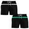 Kit 2 Bermudas Academia Masculinos Listrado - Marca Dulk