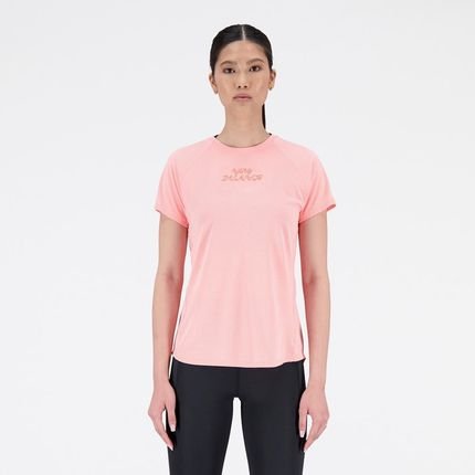 Camiseta New Balance Impact Run Print Feminina - Marca New Balance