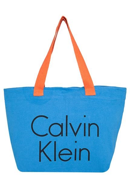 Bolsa Calvin Klein Alça Azul - Marca Calvin Klein
