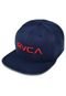 Boné RVCA Snapback Twill III Azul - Marca RVCA