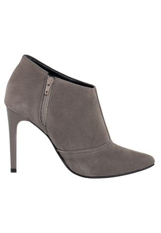 Ankle Boot DAFITI SHOES Cinza