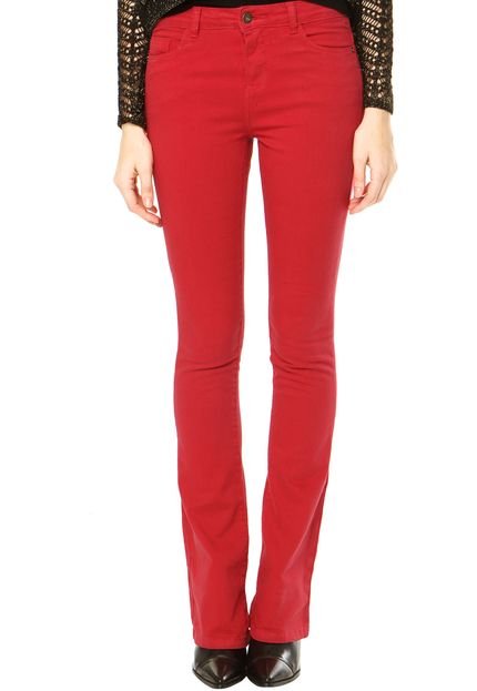 Calça Jeans DAFITI ONTREND Vermelha - Marca DAFITI ONTREND