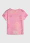 Blusa Brandili Frutas Rosa - Marca Brandili