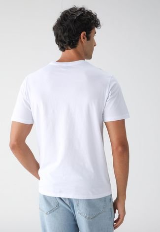 Camiseta Levis Logo Branca