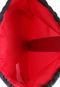 Mochila Saco Fila Gymsack Stripe Vermelha/Azul-Marinho - Marca Fila