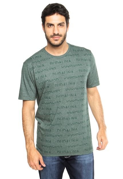 Camiseta Dudalina Estampada Verde - Marca Dudalina