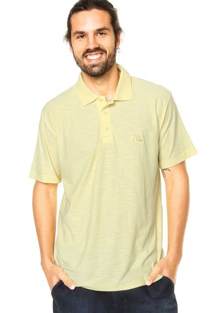 Camisa Polo Quiksilver Solid Amarela - Marca Quiksilver
