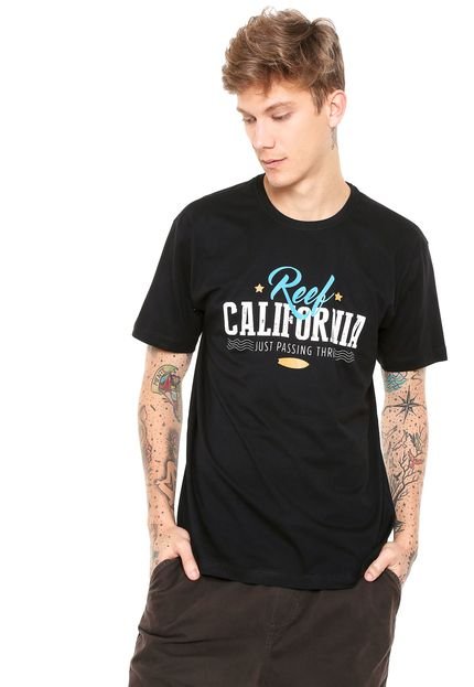 Camiseta Reef California Preta - Marca Reef