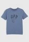 Camiseta GAP Snoopy Azul - Marca GAP