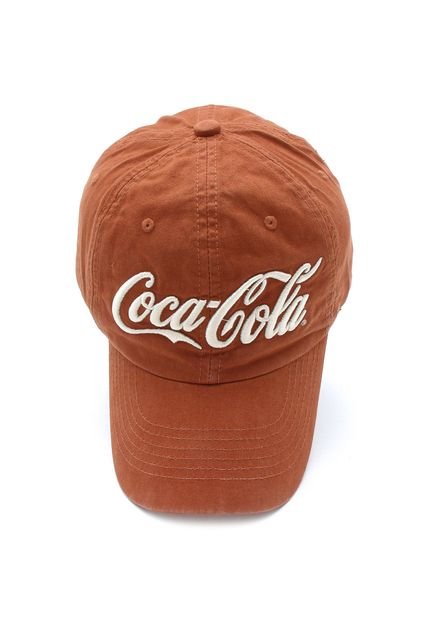 Boné Coca Cola Fashion Logo Marrom - Marca Coca-cola