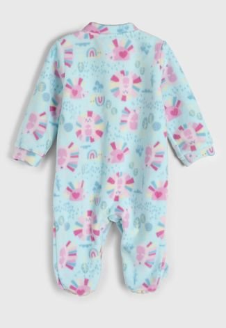 Pijama Bebê Tip Top Longo Estampado Azul