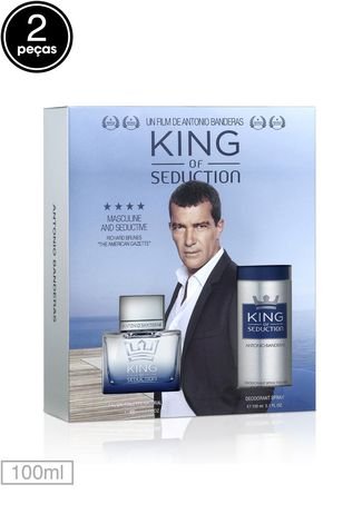 Kit Perfume King Of Seduction Antonio Banderas 100ml