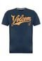 Camiseta Volcom Silk Doody Script Azul - Marca Volcom