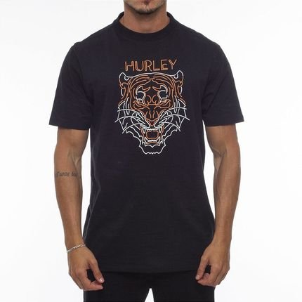 Camiseta Hurley Especial Tiger WT23 Masculina Preto - Marca Hurley