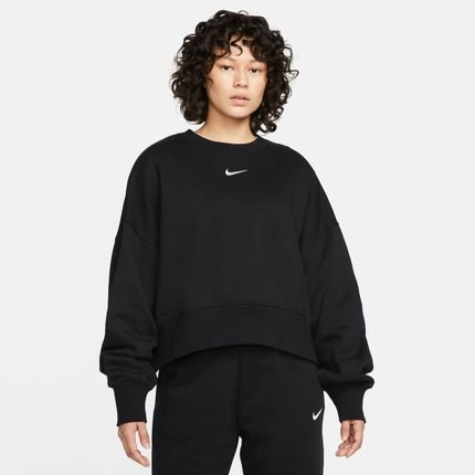 Blusão Nike Sportswear Phoenix Fleece Crew Feminino - Marca Nike