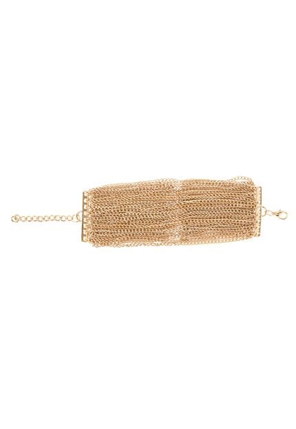 Pulseira DAFITI ACCESSORIES Franjas Dourada - Marca DAFITI ACCESSORIES