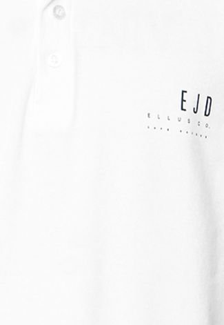 Camisa Polo Ellus Logo Branca