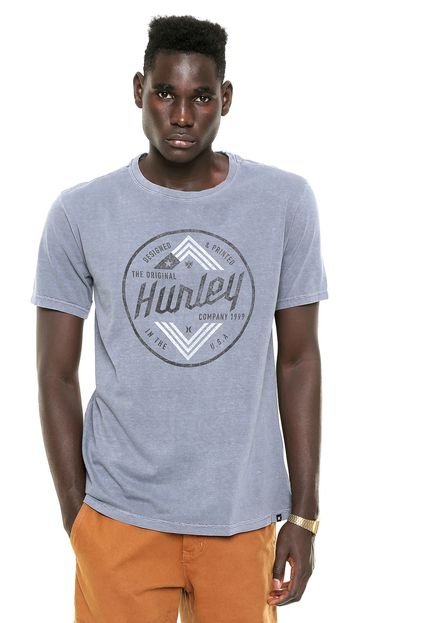 Camiseta Hurley Scriptor Cinza - Marca Hurley