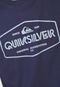 Camiseta Quiksilver Light Burn Azul-Marinho - Marca Quiksilver