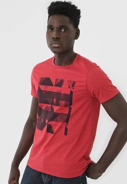 Camiseta Aramis Cromado Vermelha - Marca Aramis