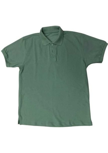 Camiseta Gola Polo Masculina Verde Lisa - Marca WJU JEANS