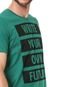 Camiseta Colcci Write Verde - Marca Colcci