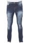 Calça Jeans Biotipo Skinny Estonada Azul-marinho - Marca Biotipo