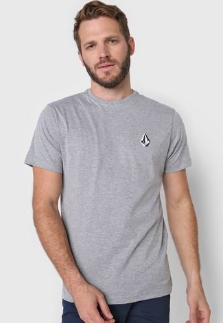 Camiseta Volcom Say When Cinza