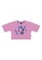 Conjunto Infantil com Blusa e Short para Menina Bee Loop Roxo - Marca Bee Loop