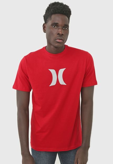 Camiseta Hurley Icon Solid Vermelha - Marca Hurley