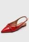 Sapatilha Slingback Vizzano Fivelas Vermelha - Marca Vizzano