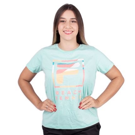 Camiseta Fila Beach Tennis Feminina - Marca Fila