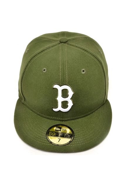 Boné New Era Fitted Boston Red Sox Verde - Marca New Era