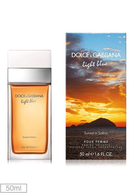Perfume Light Blue Sunset In Salina Dolce & Gabbana 50ml - Marca Dolce & Gabbana