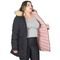 Jaqueta Parka Feminina Dupla Face Nylon Plus Size Com Capuz - Marca Zafina