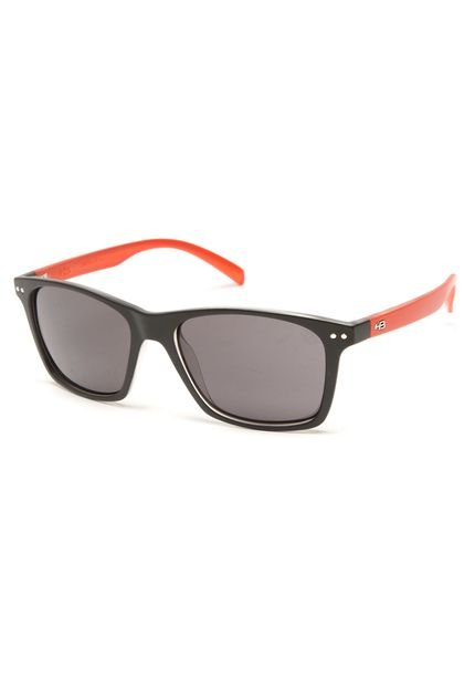 Óculos de Sol HB Nevermind Preto/Laranja - Marca HB
