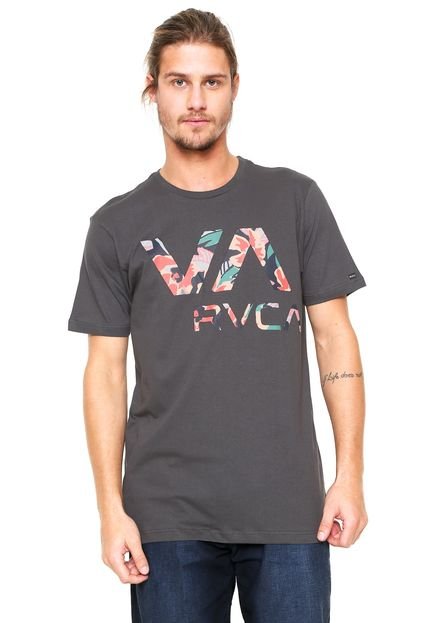 Camiseta RVCA Paradise Cinza - Marca RVCA