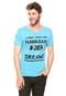 Camiseta HD Slim Gv Azul - Marca HD