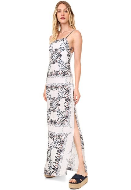 Vestido Dress to Longo Estampado Branco - Marca Dress to