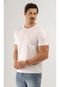 Camiseta Manga Curta Masculina Just Basic Branco - Marca JUST BASIC
