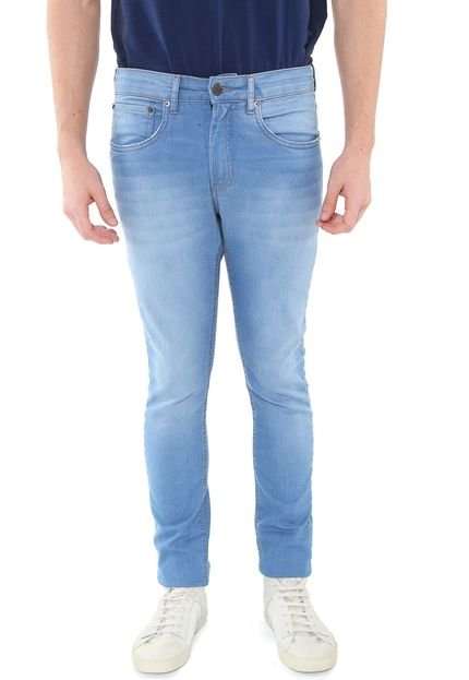 Calça Jeans Calvin Klein Jeans Skinny Pespontos Azul - Marca Calvin Klein Jeans