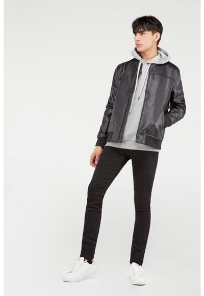 Chaqueta de cuero hombre koaj deals