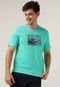 Camiseta Nike Df Miler Ss Dye Verde - Marca Nike