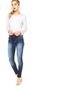 Calça Jeans Biotipo Skinny Puídos Azul - Marca Biotipo