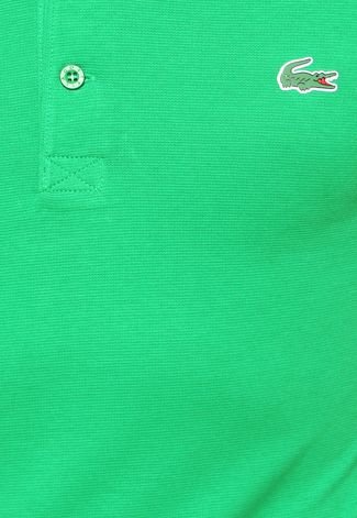 Camisa Polo Lacoste Lisa Verde