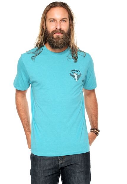 Camiseta Hurley Ridin High Azul - Marca Hurley