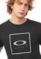 Camiseta Oakley Fractal Preta - Marca Oakley